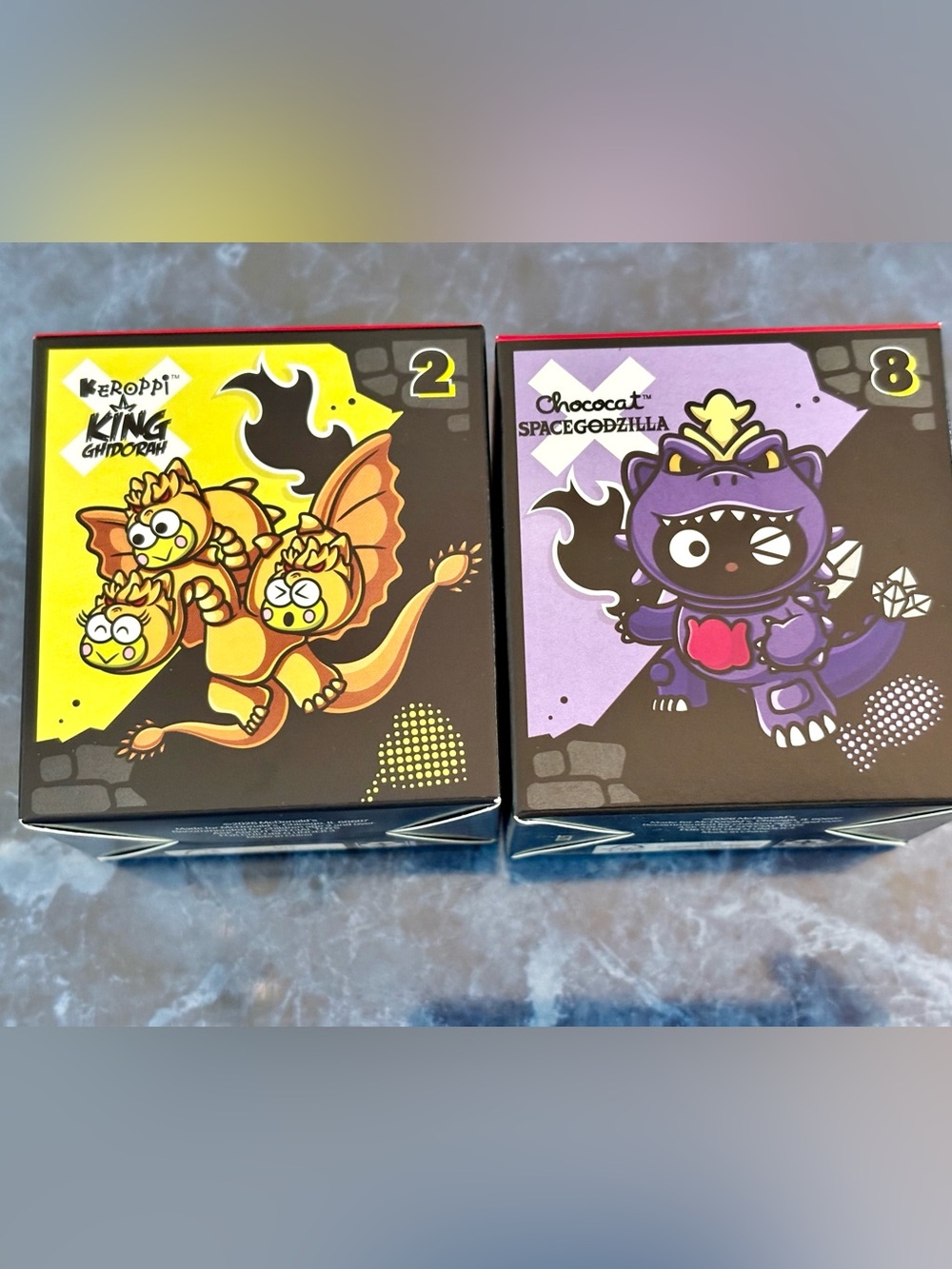 McDonald’s Hello Kitty Godzilla KEROPPI King Ghidorah and Chococat SpaceGozilla